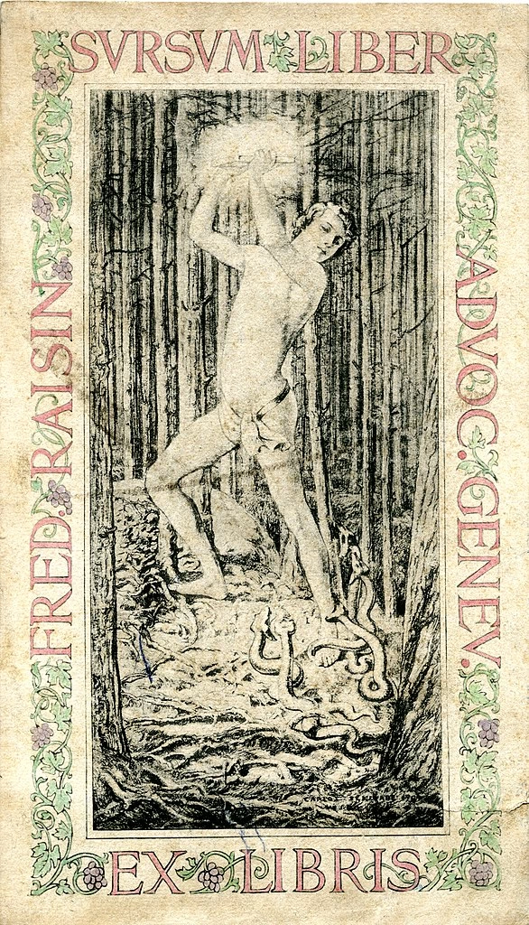Ex - libris Frédéric Raisin